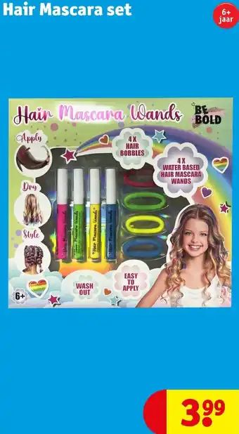 Kruidvat Hair Mascara set aanbieding