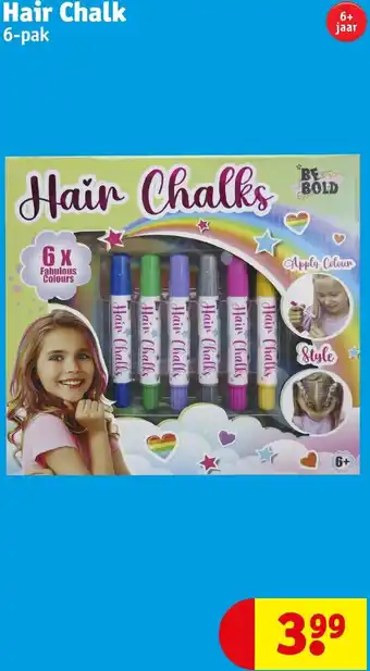 Kruidvat Hair Chalks aanbieding