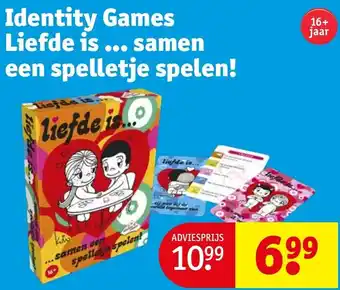 Kruidvat Identity Games Liefde is... samen een spelletje spelen! aanbieding