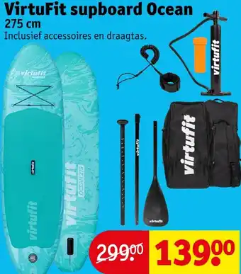 Kruidvat VirtuFit supboard Ocean 275 cm aanbieding