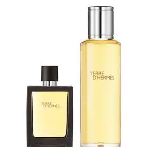 ICI Paris XL Hermès 121 Gr Navulbare Parfum 30 Ml En Zijn Navulling Van 125 Ml Hermès - Terre D'hermès 121 Gr Navulbare Parfum 30 Ml En Zi aanbieding