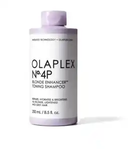 De Online Drogist Olaplex No.4P Blonde Enhancer Toning Shampoo aanbieding