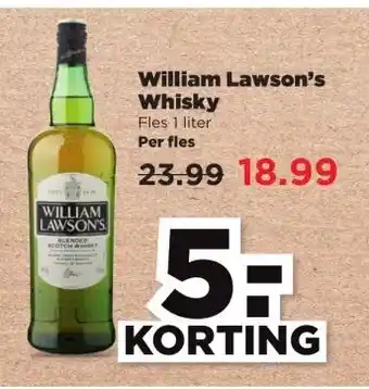 PLUS William Lawson's Whisky aanbieding