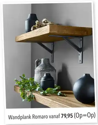 Pronto wonen Wandplank Romaro aanbieding