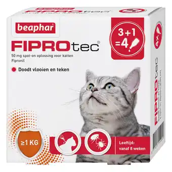 Zooplus Beaphar FiproTec Kat aanbieding