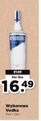 PLUS Wyborowa Vodka aanbieding