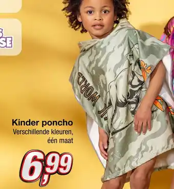 Kik Kinder poncho aanbieding