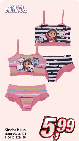 Kik Kinder bikini aanbieding