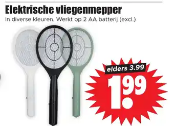 Dirk Elektrische vliegenmepper aanbieding