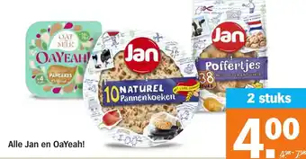 Albert Heijn Alle Jan en OaYeah! aanbieding