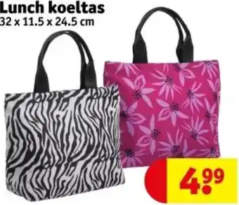 Kruidvat Lunch koeltas 32 x 11.5 x 24.5 cm aanbieding