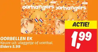 Dekamarkt OORBELLEN EK aanbieding