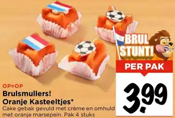 Vomar Voordeelmarkt Brulsmullers Oranje Kasteeltjes aanbieding