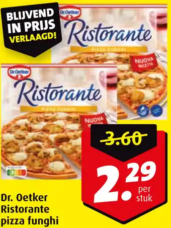 Boni Dr. Oetker Ristorante pizza funghi aanbieding