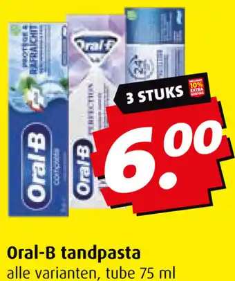 Boni Oral-B tandpasta  75 ml aanbieding