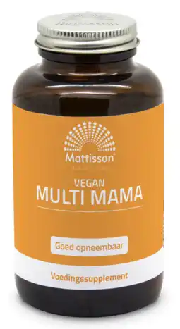 De Online Drogist Mattisson HealthStyle Vegan Multi Mama Capsules aanbieding