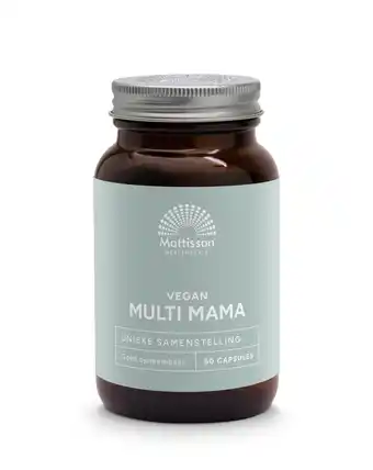 De Online Drogist Mattisson HealthStyle Vegan Multi Mama Capsules aanbieding
