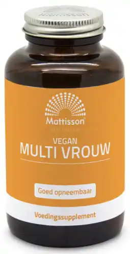 De Online Drogist Mattisson HealthStyle Vegan Multi Vrouw Capsules aanbieding