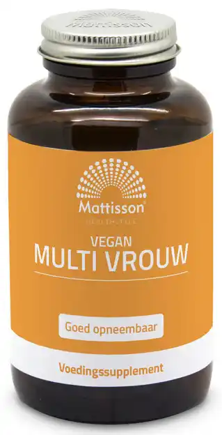 De Online Drogist Mattisson HealthStyle Vegan Multi Vrouw Capsules aanbieding