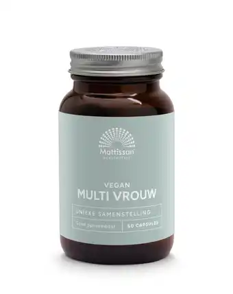 De Online Drogist Mattisson HealthStyle Vegan Multi Vrouw Capsules aanbieding