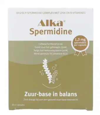 De Online Drogist Alka Spermidine Forte Capsules aanbieding