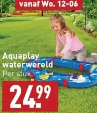 ALDI Aquaplay waterwereld aanbieding