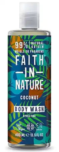 De Online Drogist Faith in Nature Coconut Bodywash aanbieding