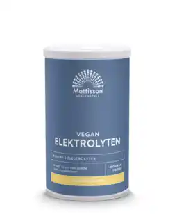 De Online Drogist Mattisson HealthStyle Elektrolyten Lemon Poeder aanbieding