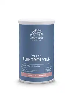 De Online Drogist Mattisson Healthstyle Vegan Elektrolyten Poeder Forest Fruit aanbieding