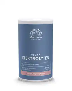 De Online Drogist Mattisson Healthstyle Vegan Elektrolyten Poeder Forest Fruit aanbieding