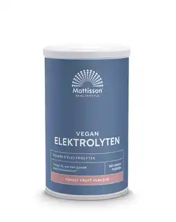 De Online Drogist Mattisson Healthstyle Vegan Elektrolyten Poeder Forest Fruit aanbieding