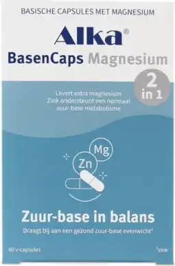 De Online Drogist Alka BasenCaps Magnesium 2in1 Capsules aanbieding