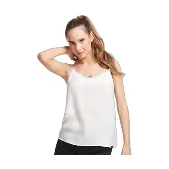 Spartoo Top Superdry Débardeur caraco en dentelle effrangée femme aanbieding