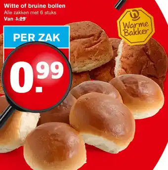 Hoogvliet Witte of bruine bollen aanbieding