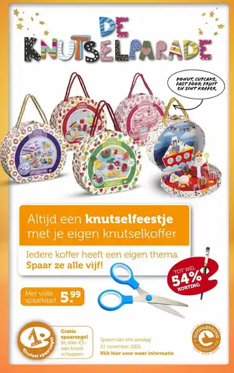 Coop De Knutselparade Altijd Een Knutselfeestje Met Je Eigen Knutselkoffer aanbieding