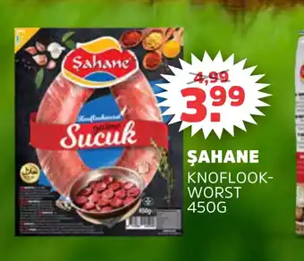 Sahan Supermarkten ŞAHANE KNOFLOOKWORST aanbieding