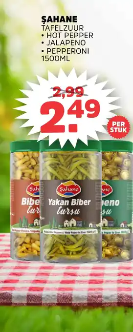 Sahan Supermarkten ŞAHANE TAFELZUUR aanbieding