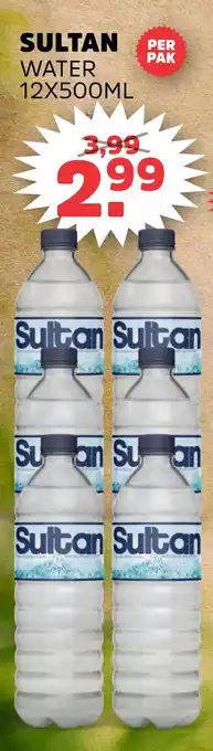 Sahan Supermarkten SULTAN WATER aanbieding