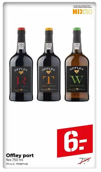 Coop Offley Port 750 ml aanbieding