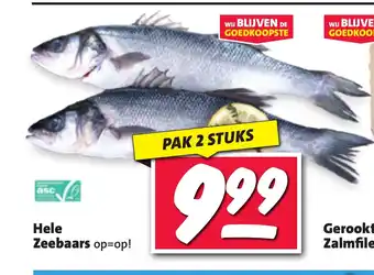 Nettorama Hele Zeebaars aanbieding