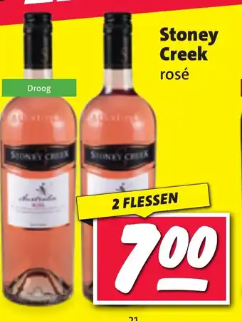 Nettorama Stoney Creek rosé aanbieding