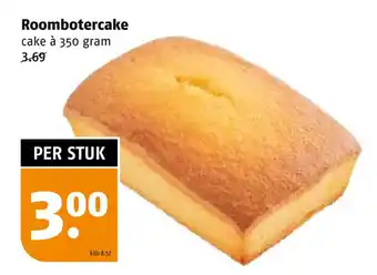 Poiesz Roombotercake aanbieding