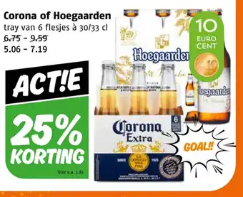 Poiesz Corona of Hoegaarden aanbieding