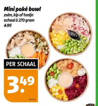 Poiesz Mini poké bowl aanbieding