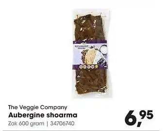 HANOS The Veggie Company Aubergine shoarma aanbieding