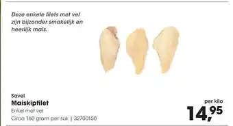 HANOS Savel Maiskipfilet aanbieding