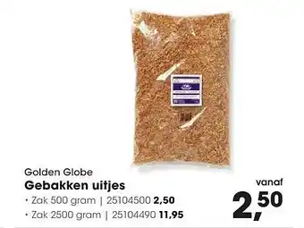 HANOS Golden Globe Gebakken uitjes aanbieding