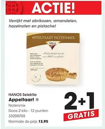 HANOS HANOS Selektie Appeltaart aanbieding