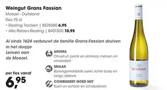 HANOS Weingut Grans Fassian aanbieding