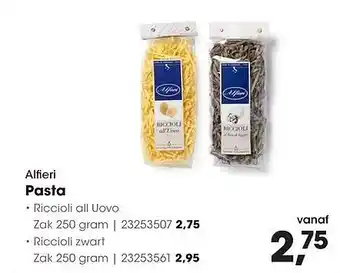 HANOS Alfieri Pasta aanbieding